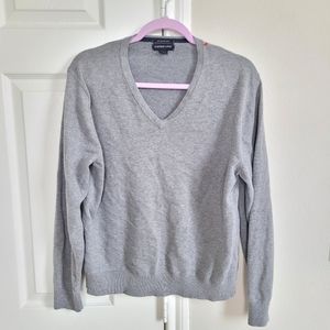 Lands End Gray Sweater